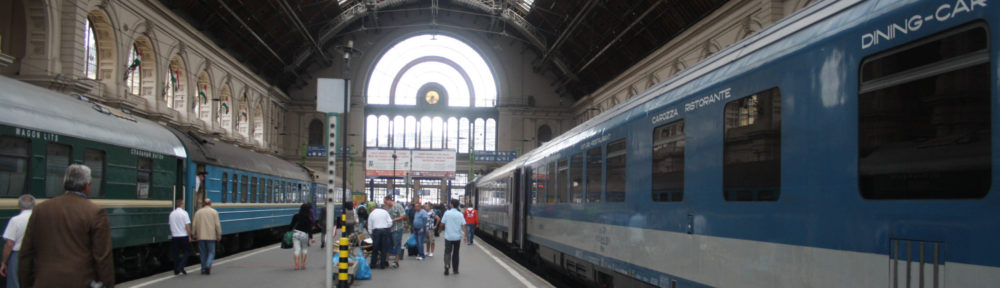 Internationale treinen op Boedapest Keleti