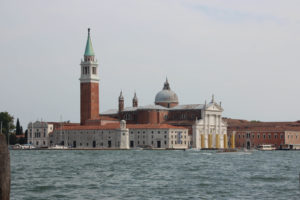 Uitzicht op Venetië